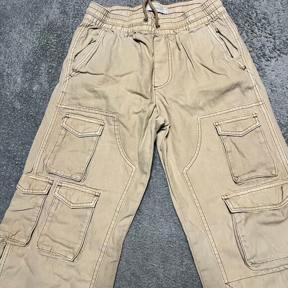 Pacsun Pants Mens Small (29x29) Baggy Cargo Tan Beige Skater *flaw - Picture 2 of 12